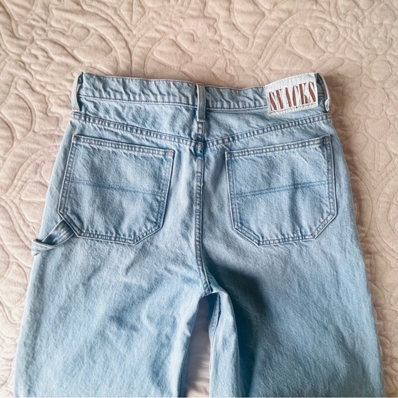 Mother Snacks Wide Leg Jeans - Picture 8 of 16